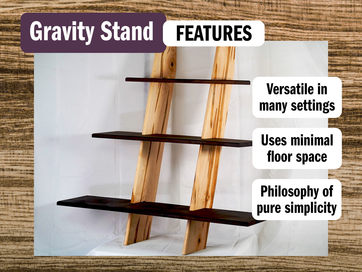 Gravity Stand Shelf