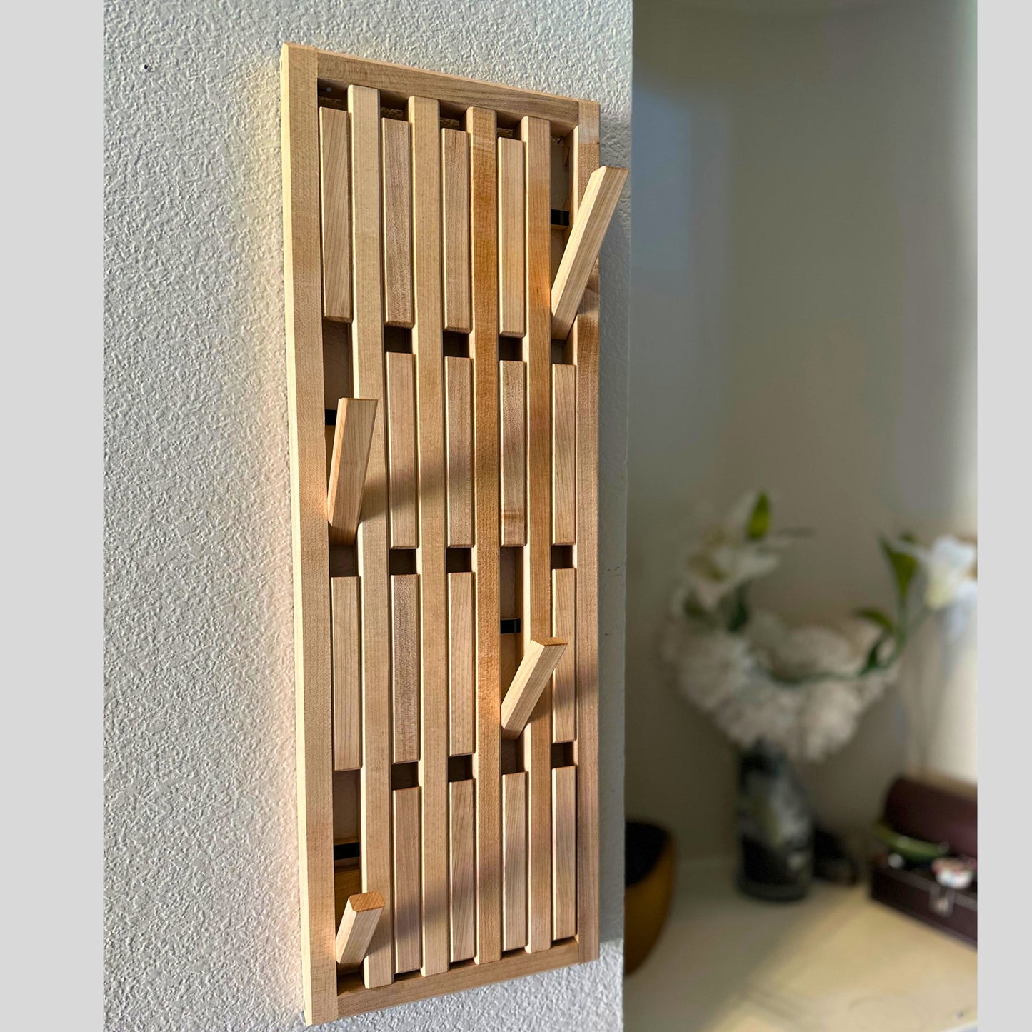 Flip Down Magnetic Hook Rack