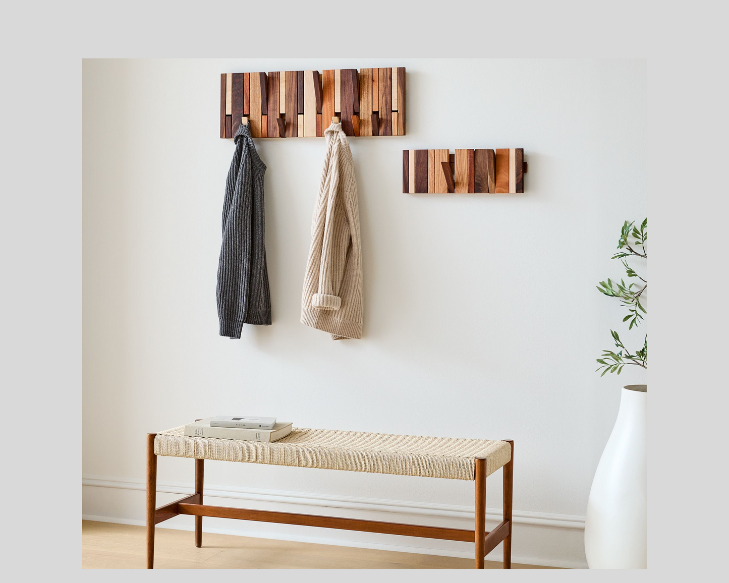 Wall Storage Bundle | Piano Hook Rack & Macrame Hook