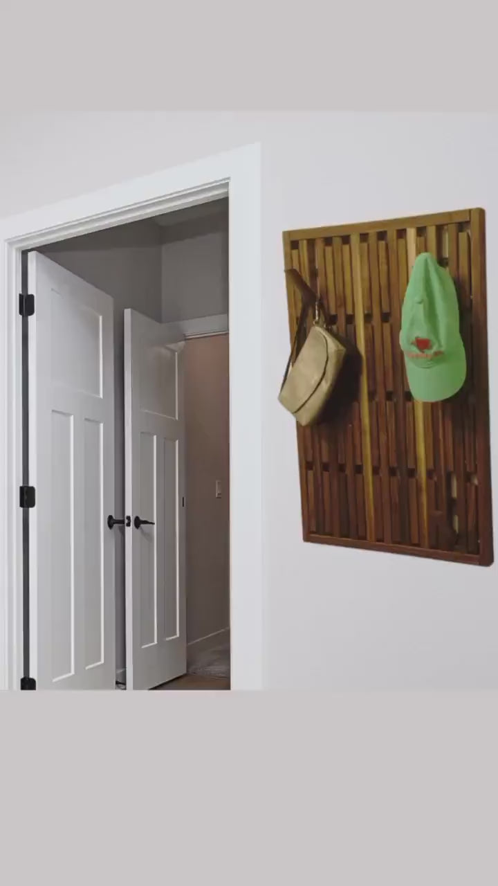 Flip Down Magnetic Hook Rack